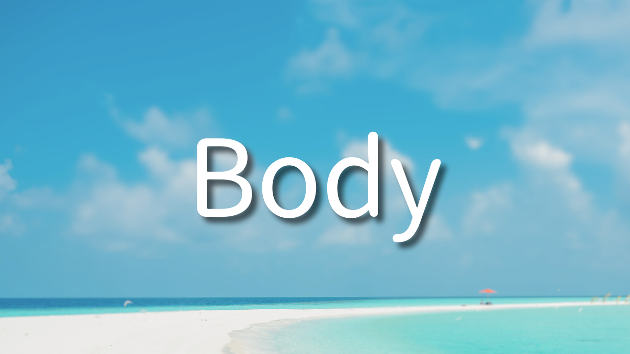 Body 1. What is a body? 2. What is a disease or symptom? 3. What is health?