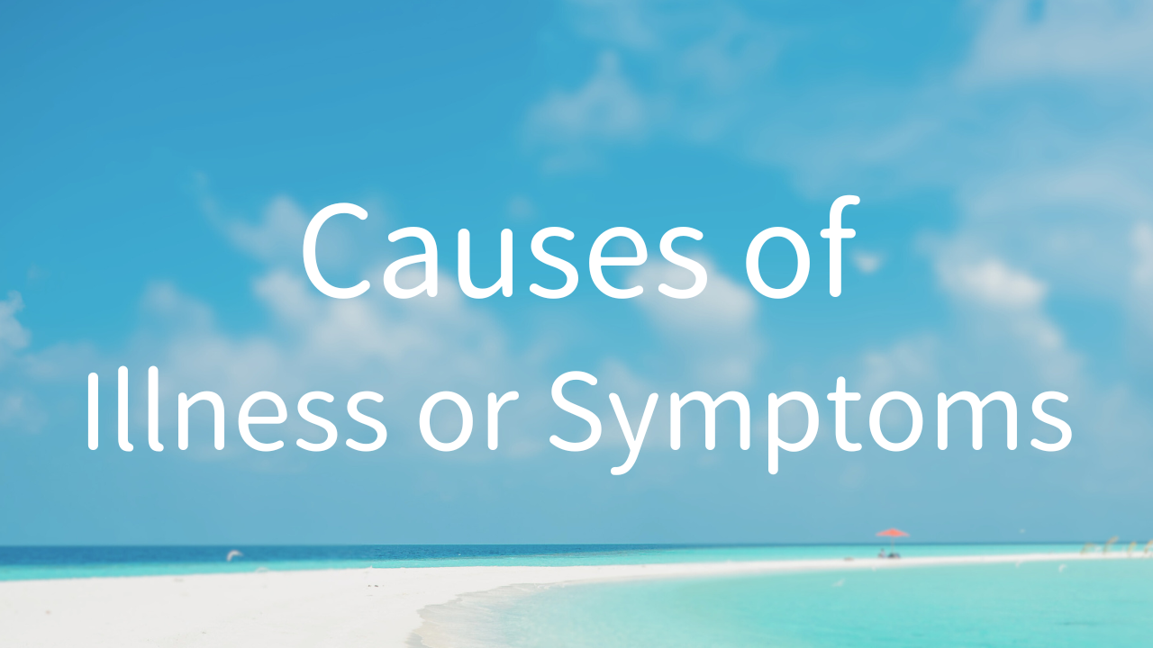 Causes of Illness and Symptoms 1. What are the causes of physical ailments? 2. What is a body? 3. What is the healing of illnesses and symptoms?