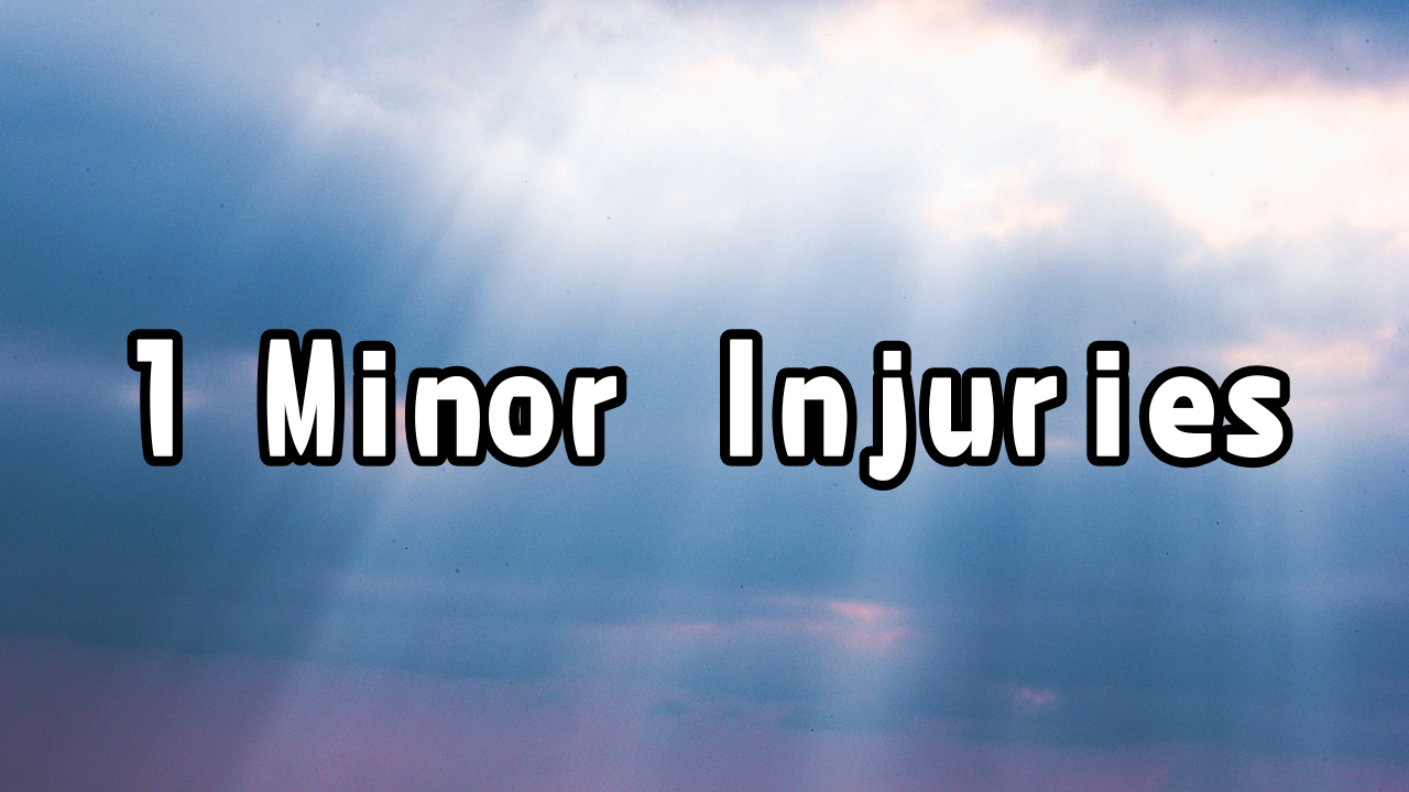 Body Care 1. Minor Injuries